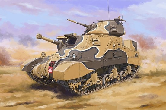 J&amp;#39;adore le kit 63535 M3 Grant Medium Tank 1/35