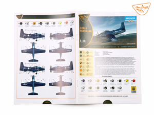 Propulseur transparent ! Kit avancé CP4801 A2D-1 Skyshark ADVANCED au 1/48 – immagine 7