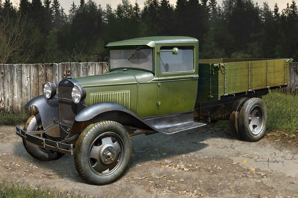 Camion cargo soviétique GAZ-AA Hobby Boss 83836