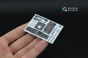 Quinta Studio QDS-35169 SH-60F Seahawk 3D-Printed &amp; coloured Interior on decal paper (Kitty Hawk) (Small version) 1/35