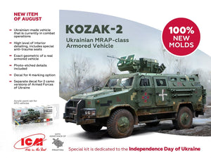 ICM 35014 Kozak-2 Véhicule blindé ukrainien de type MRAP 1/35 – Bild 2