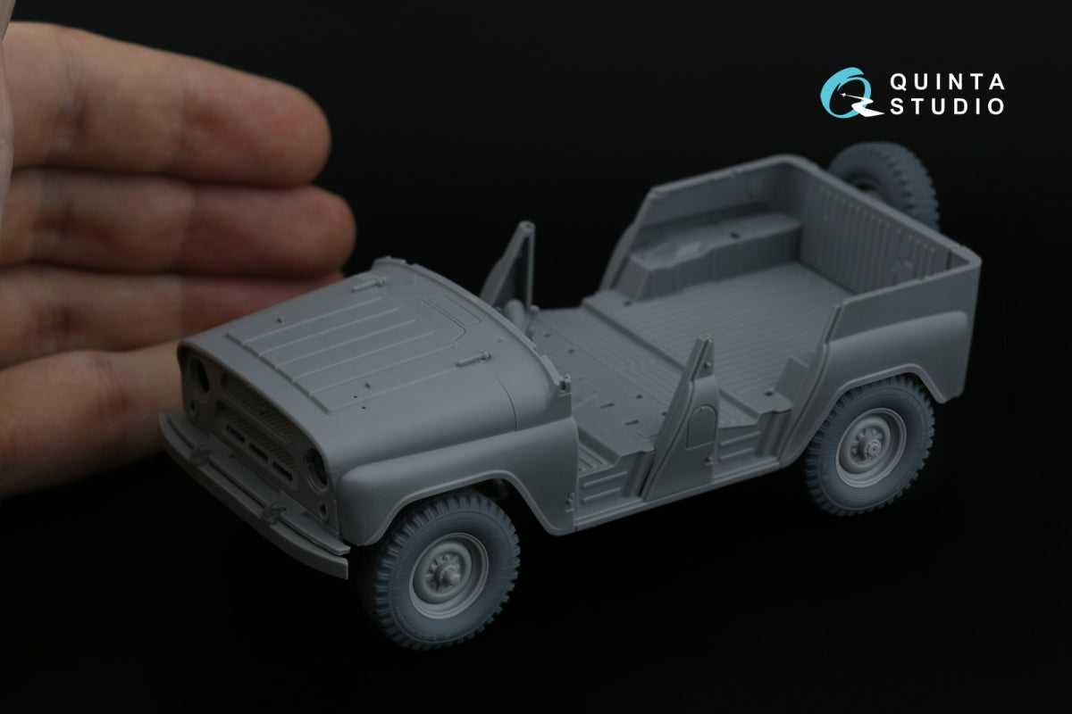 Quinta Studio QT35013 UAZ-469 Jeu de pneus familiaux (Zvezda) 1/35 – Bild 9