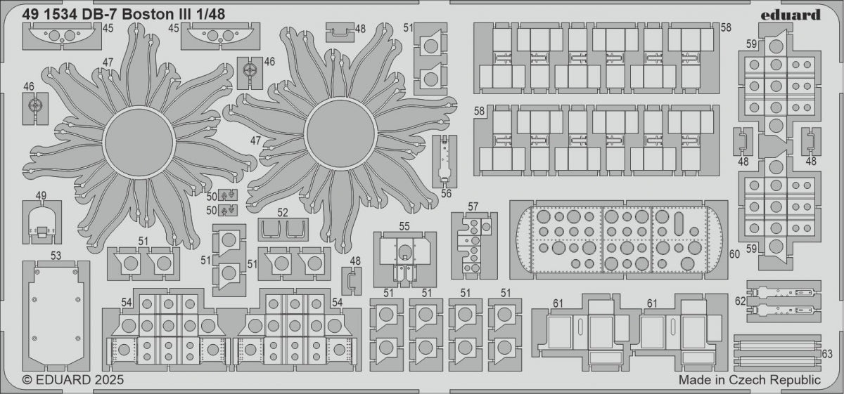 Eduard 491534 DB-7 Boston III HONG KONG MODELS 1/48 – image 2