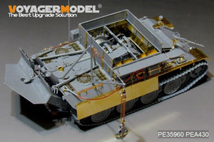 Maquette Voyager PE35960 Bergepanther Ausf.G Basic allemand de la Seconde Guerre mondiale pour TAKOM 2107 au 1/35  – immagine 9