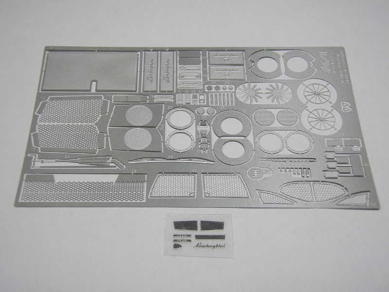 KA Models KE-24029 Ferrari MURCIELAGO - Pièces photogravées de détail à l&amp;#39;échelle 1/24