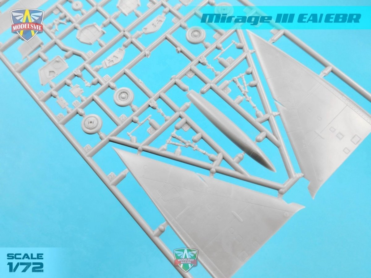Modelsvit 72063 Mirage III EA/EBR 1/72 – image 4