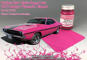 Peinture Zero Paints ZP-1372 Rose Panthère / Rouge Moulin - Dodge, Plymouth, Mopar des années 70, 60 ml