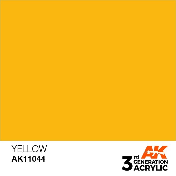AK Interactive AK11044 Jaune 17 ml