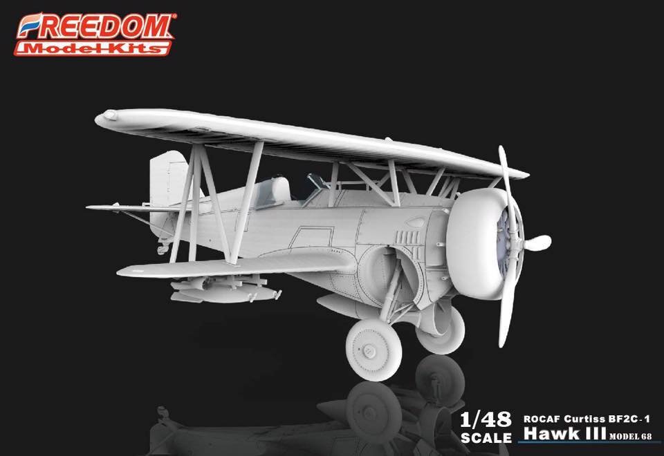Freedom 18009 ROCAF Curtis BF2C-1 Hawk III 1/48 – zdjęcie 2