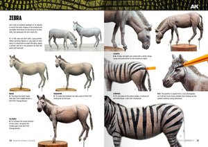 AK Interactive AK518 AK LEARNING 14 : PEINTURE DE FIGURINES D&amp;#39;ANIMAUX (Anglais) – Bild 7
