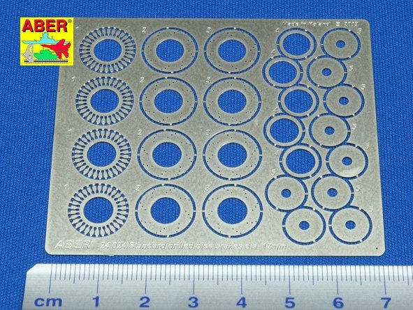 Disques de frein percés standard Aber 24024 12 mm (1/24)  – imagen 2