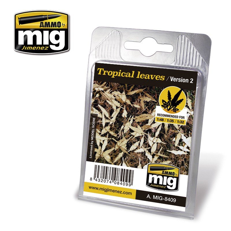 Munitions Mig Jimenez 8409 Feuilles tropicales (Version 2)
