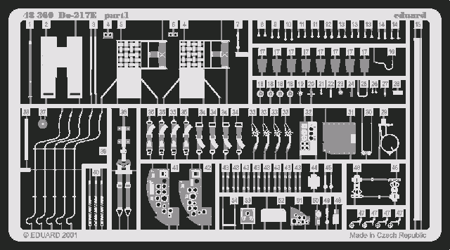 Eduard 48360 Do 217E 1/48 (MONOGRAMME, REVELL) – image 2