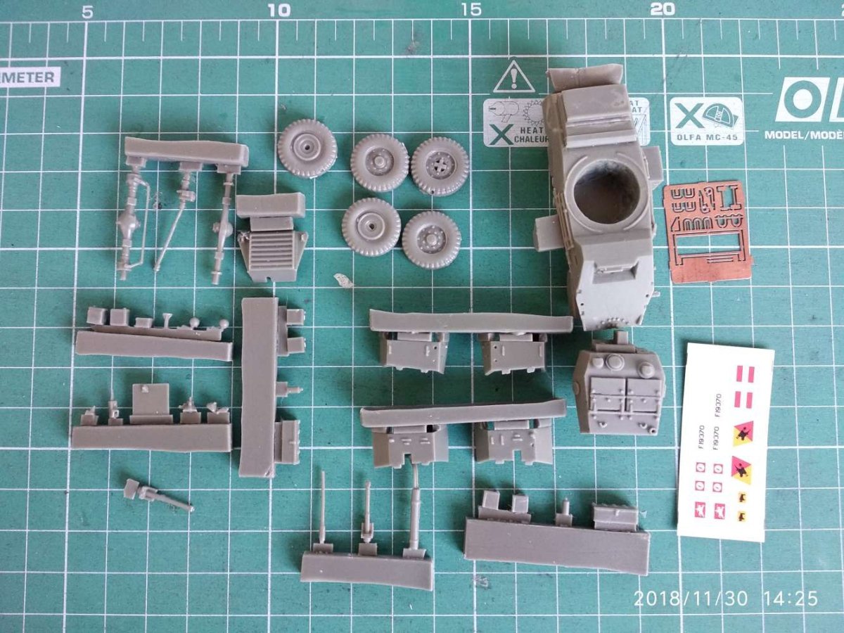 Voiture blindée Daimler Mk.IV 1/72 (réf. 72035) – image 3