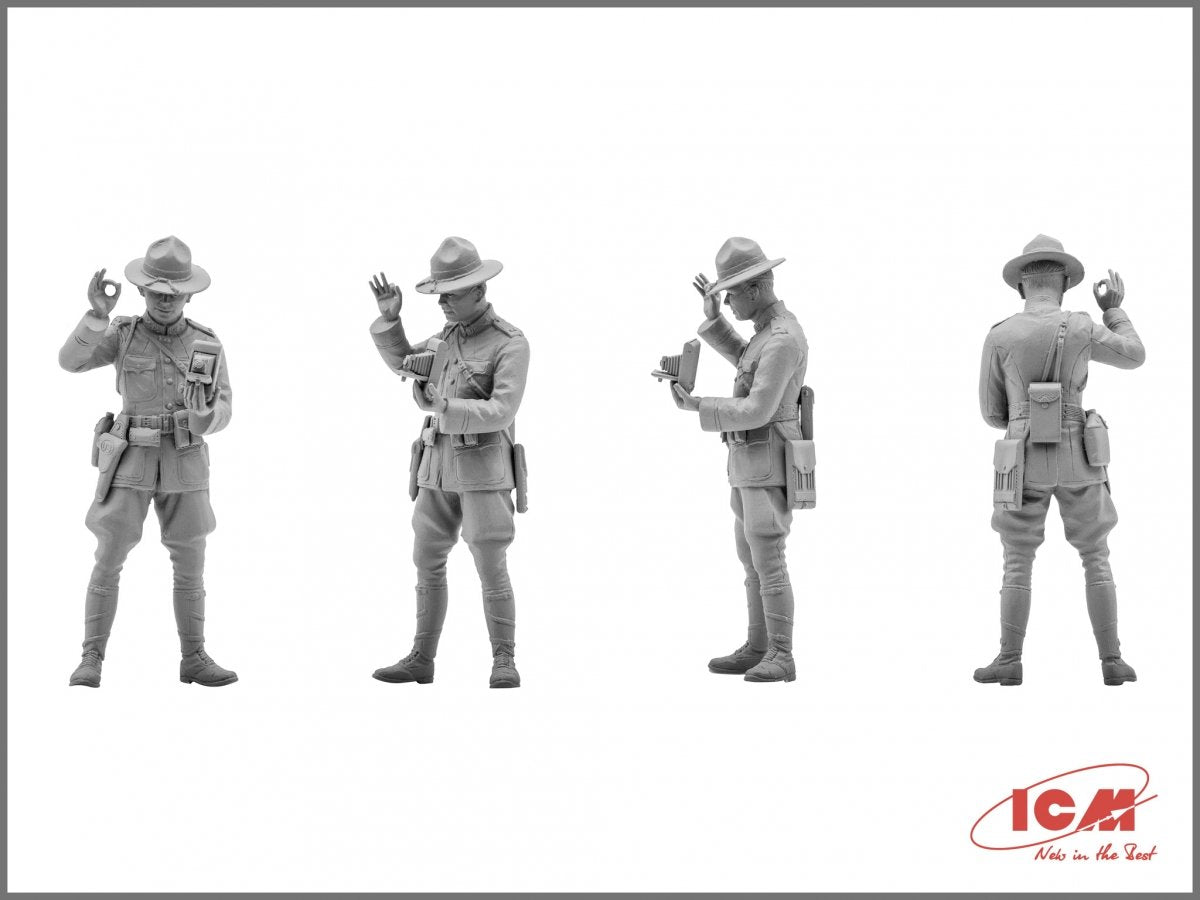 ICM 35689 Infanterie américaine (1917) 4 figurines 1/35 – image 7