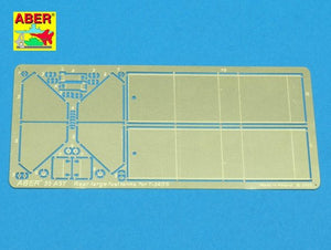 Réservoirs de carburant arrière Aber 35A097 pour T-34/76 (1/35)