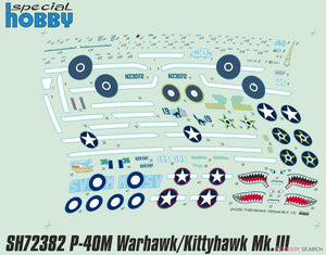 Maquette Special Hobby 72382 P-40M Warhawk / Kittyhawk Mk.III au 1/72 – image 8