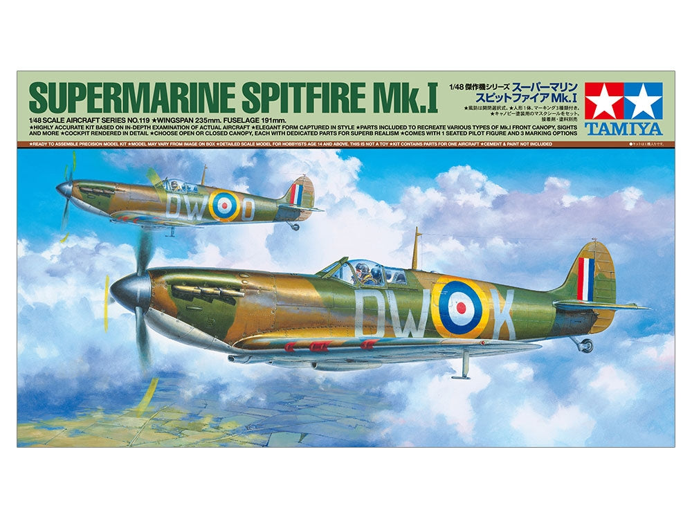 Tamiya 61119 Supermarine Spitfire Mk.I 1/48 – Bild 2