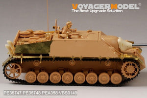 Ailes de Jagdpanzer IV allemand de la Seconde Guerre mondiale, modèle Voyager PE35748 (pour TAMIYA 35340), échelle 1/35 – Bild 2