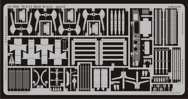 Eduard 35966 M-2A1 Half Track 1/35 Dragon – image 2