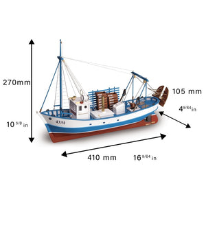 ARTESANIA LATINA 20100-N Trawler Mare Nostrum 1/35