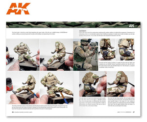 AK Interactive AK247 AK APPRENTISSAGE 08 : CAMOUFLAGES DE FIGURES MODERNES (Anglais) – immagine 8