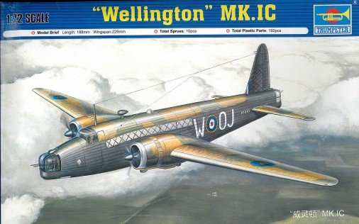 Trompette 01626 WELLINGTON MK.IC (1/72)