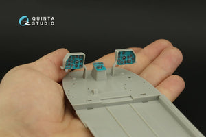 Intérieur imprimé en 3D et coloré sur papier décalcomanie Quinta Studio QDS-35065 Mi-8MT (Trumpeter) (Petite version) 1/35 – image 14