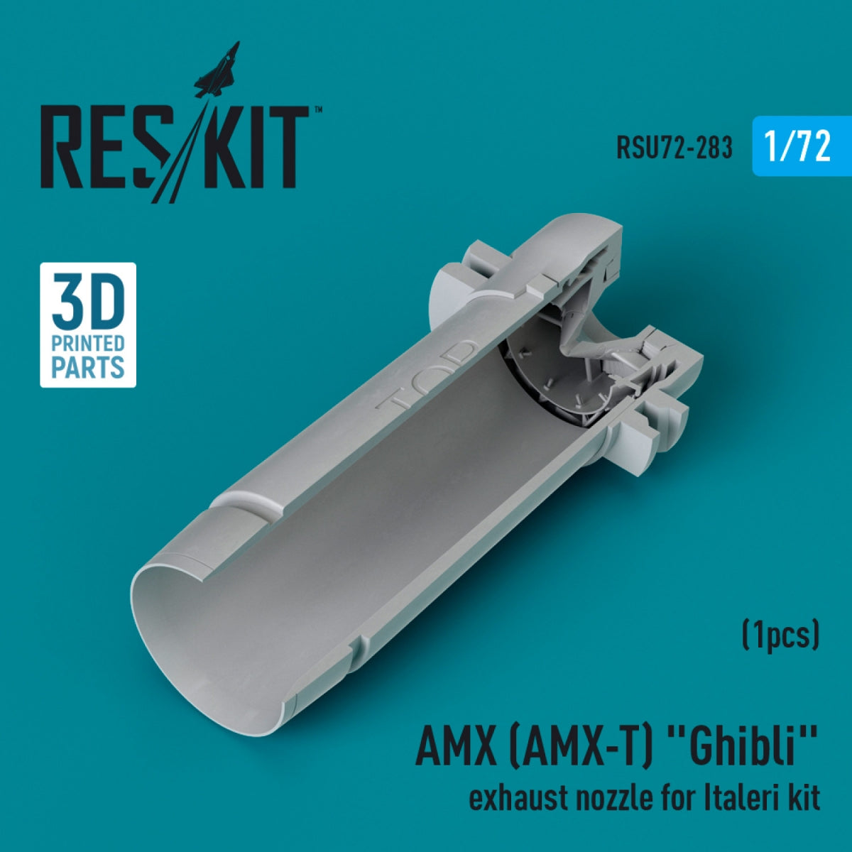 RESKIT RSU72-0283 AMX (AMX-T) « Ghibli » tuyère d&amp;#39;échappement pour maquette Italeri (impression 3D) 1/72