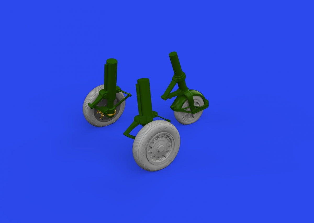 Roues Eduard 648968 J-35 Draken Type 2 HASEGAWA 1/48
