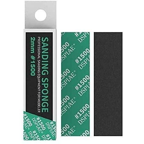 Éponge à poncer DSPIAE SS2-1500 2 mm n° 1500 (lot de 5)