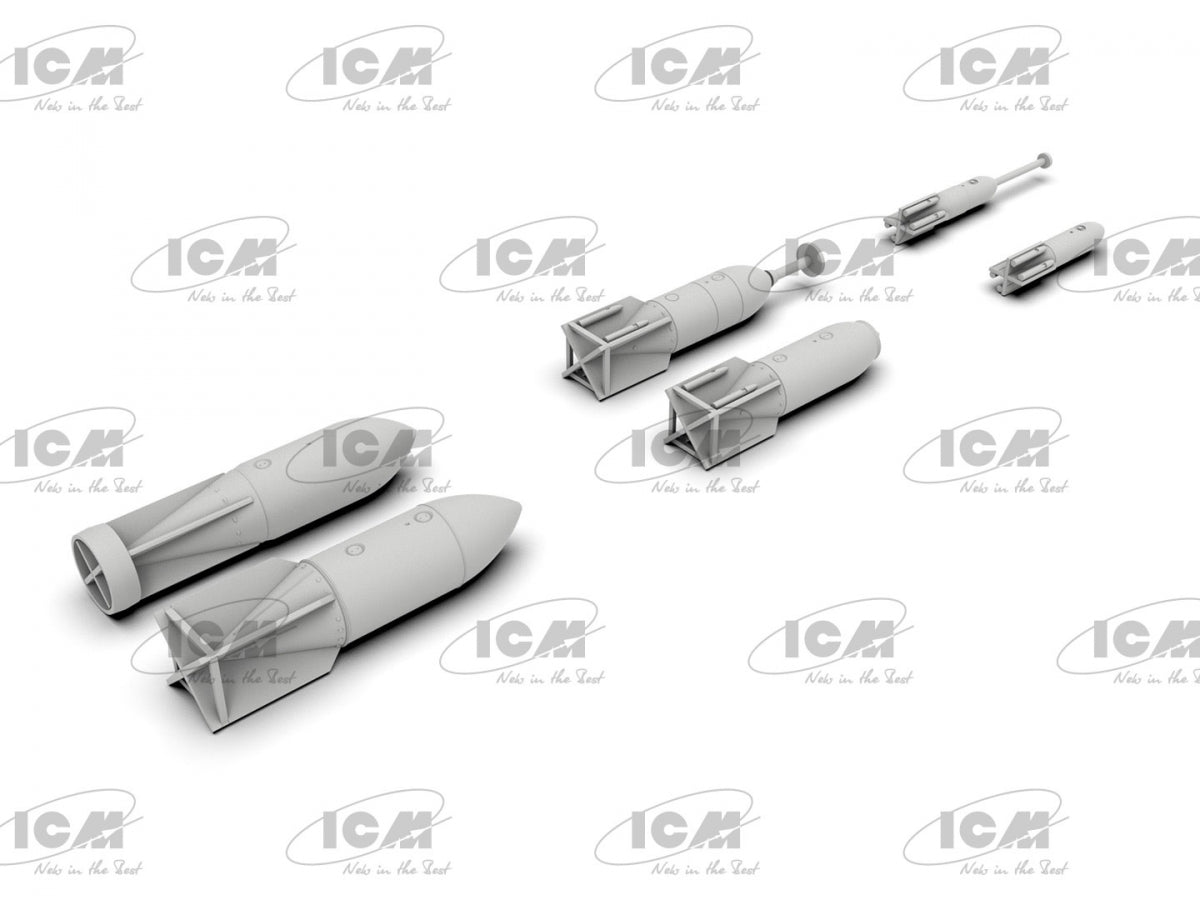 ICM 48408 Armement des avions allemands de la Seconde Guerre mondiale 1/48 – immagine 4