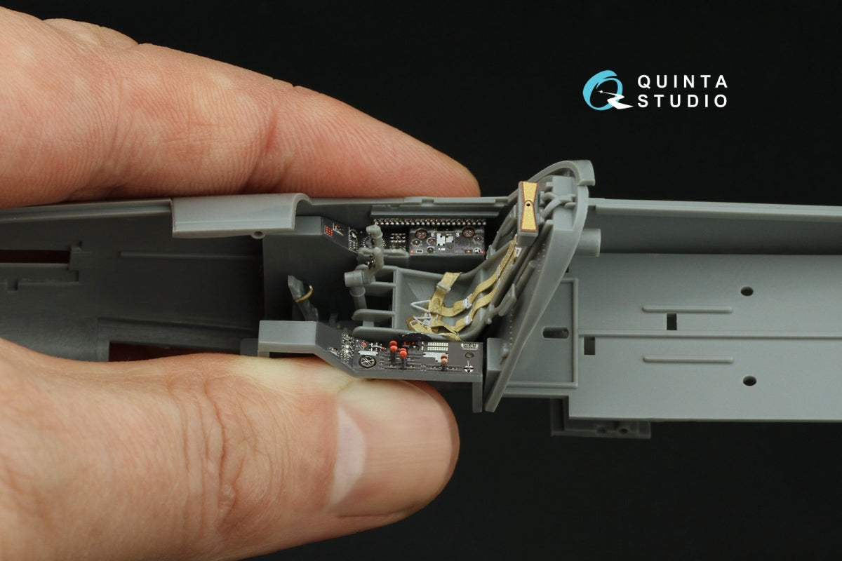 Intérieur imprimé en 3D et coloré sur papier décalcomanie Quinta Studio QD48515 Do 335A-12 Trainer (Tamiya) 1/48 – Bild 11