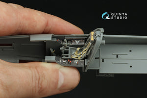 Intérieur imprimé en 3D et coloré sur papier décalcomanie Quinta Studio QD48515 Do 335A-12 Trainer (Tamiya) 1/48 – Bild 11