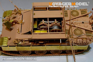 Modèle Voyager PE35969 Bergepanther Ausf.A allemand de la Seconde Guerre mondiale (type ancien, porte-outils Panther A) de base pour MENG SS-015 1/35 – Bild 13