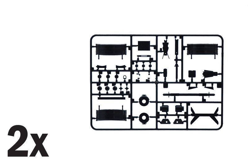 Italeri 3929 TECNOKAR REMORQUE AVEC 20 RÉSERVOIRS (1/24)  – immagine 8