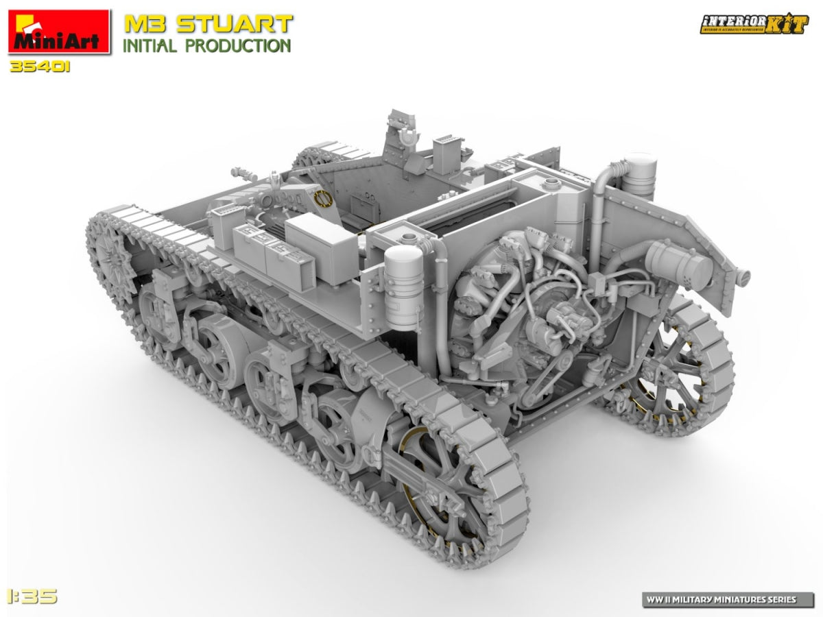 MiniArt 35401 M3 STUART PRODUCTION INITIALE 1/35 – image 9