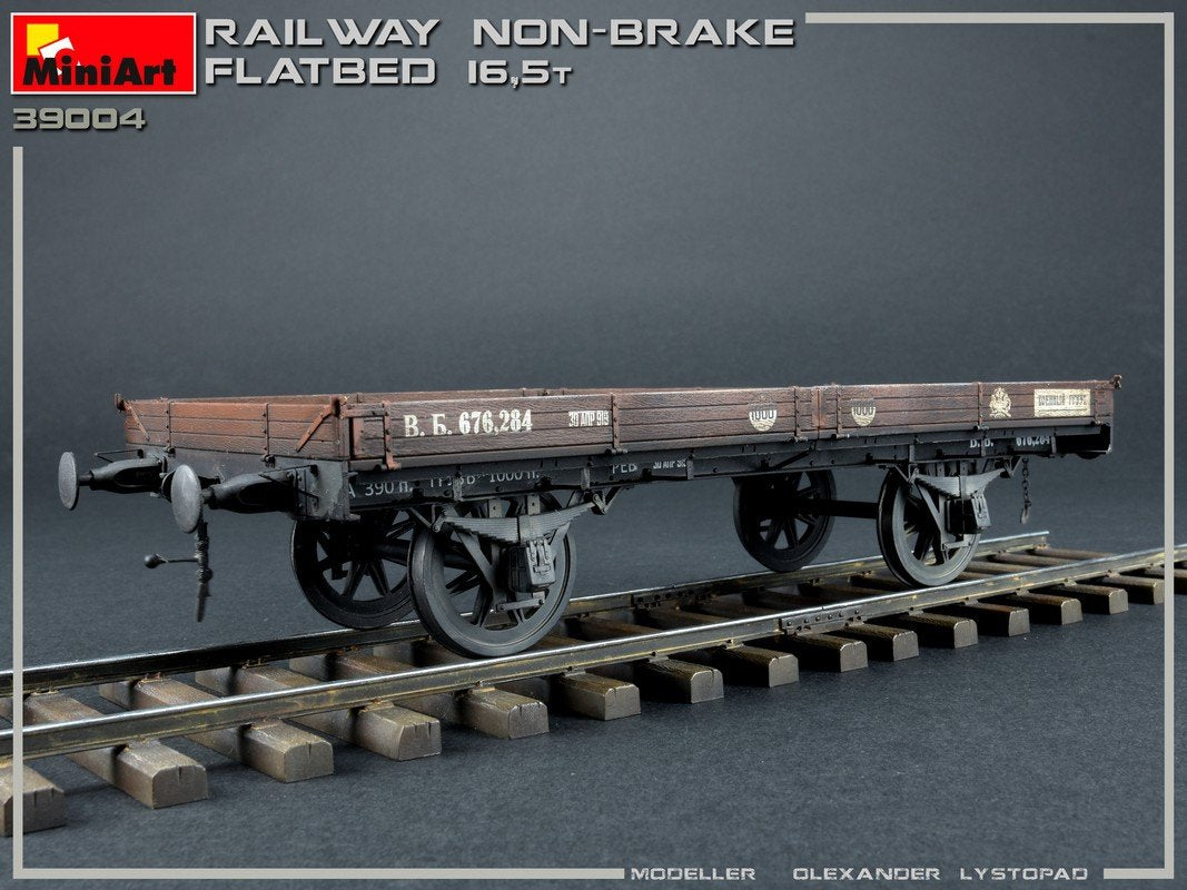 MiniArt 39004 Wagon plat sans frein de chemin de fer 16,5 t 1/35 – Bild 2
