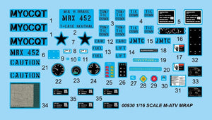 Trumpeter 00930 US M-ATV MRAP 1/16 – immagine 4
