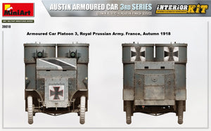 Miniart 39010 AUSTIN BLINDÉ 3E SÉRIE : SERVICE ALLEMAND, AUSTRO-HONGROIS, FINLANDAIS. KIT D&amp;#39;INTÉRIEUR 1/35 – Bild 14