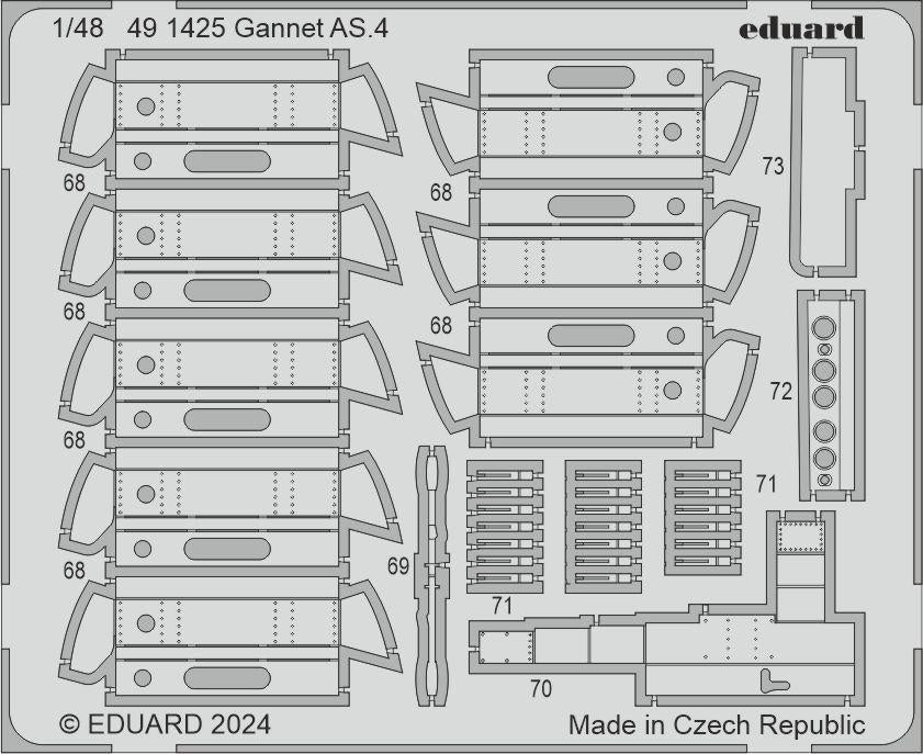 Eduard BIG49408 Gannet AS.4 AIRFIX 1/48 – zdjęcie 2