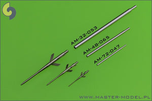 Master AM-32-053 MiG-21 U, US, UM (Mongol) - Pitot Tube 1/32 – zdjęcie 2