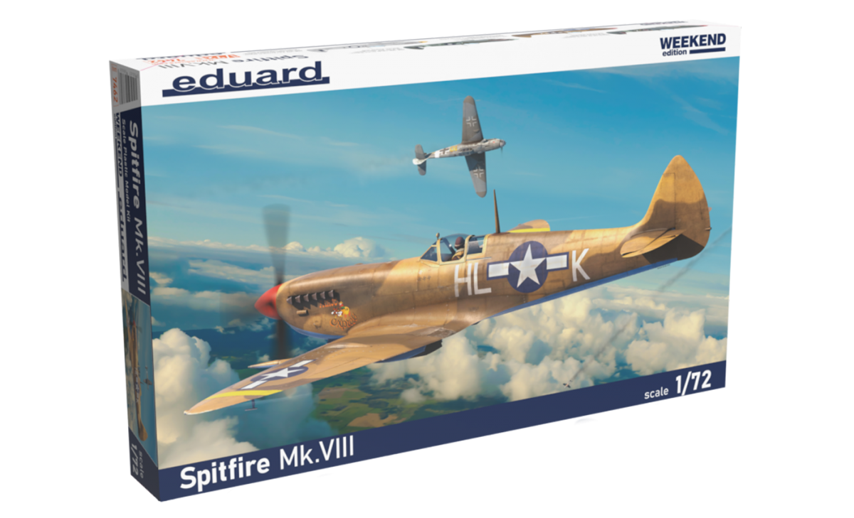Eduard 7462 Spitfire Mk.VIII 1/72 – zdjęcie 2