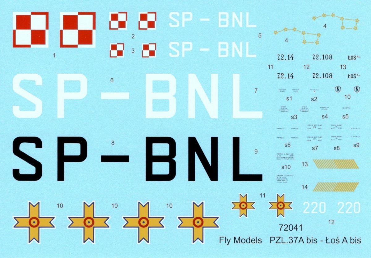 Fly 72041 PZL.37 A bis Orignal A bis (1/72) – image 9