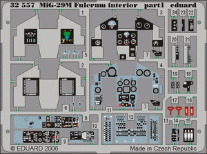 Intérieur du MiG-29M Fulcrum Eduard 32557 au 1/32 TRUMPETER – image 2