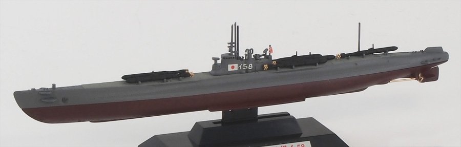 Pit-Road W122 Sous-marin japonais de type I-54, classe I-56 et I-58, échelle 1/700 – image 5