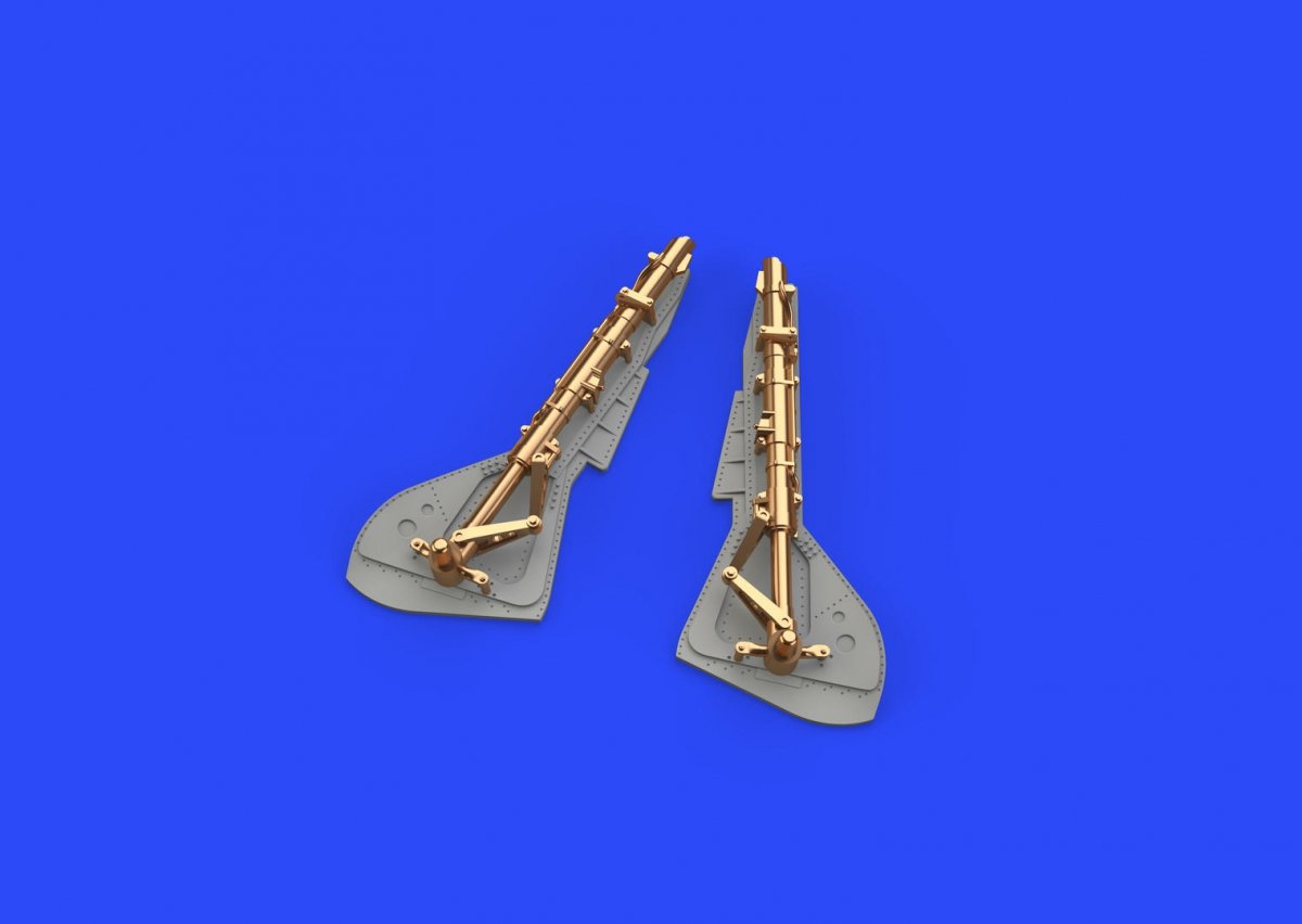 Eduard 648437 Fw 190A-8/R2 jambes de train d&amp;#39;atterrissage BRONZ EDUARD 1/48