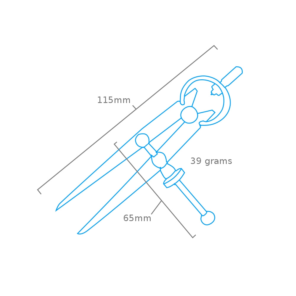 Compas et pied à coulisse Modelcraft PDV6711-3 (75 mm) – image 2