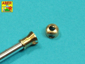 Canon Aber 35L-332 de 76,2 mm (3 pouces) 17 pounder Mk. II avec frein de bouche pour char A34 COMET à l&amp;#39;échelle 1/35 – imagen 2