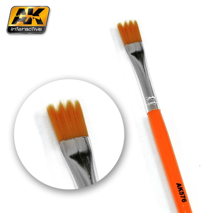 Brosse de vieillissement en forme de scie AK Interactive AK576